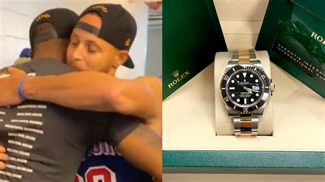 steph gifts rolex|Stephen Curry gifts Rolexes to Draymond Green, Andre Iguodala.